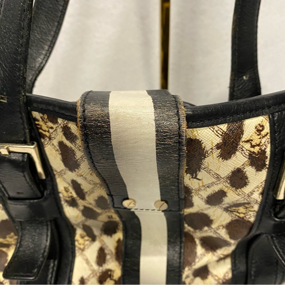 L.A.M.B. by Gwen Stefani Grantham Tote Leopard Print Luxury Designer Bag - Picture 6 of 14
